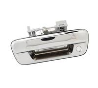 SHUAIGUO Poignée de la Porte Arrière Pandée de Construction Solide Handle Hayon la Poignée Remplacement Compatible Dmax 2002 (Chromé)