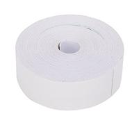 SHUAIGUO Raquette de Raquette de Ruban Protection, 5m / 16,4 Pieds PU Autocollant Garde Anticrassement PU pour 12-13, Léger et Robuste, Application Facile (Blanc)