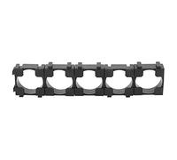 SHUAIGUO Support de Batterie Lipo, 100pcs ABS Combinez Le Support avec Une Feuille de Connexion Plaquée 6,6 Pieds, Une Résistance élevée, Dissipation Chaleur, Maintenance Facile pour Les Batteries