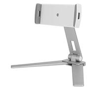 SHUAIGUO Support double clip pour téléphone portable et tablette, alliage d'aluminium durable
