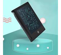 SHUAIGUO Tableau D'écriture LCD Compact, Tablette de Dessin Multifonctionnelle pour Enfants, 4.5 Pouces, Rouge (Noire)