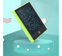 SHUAIGUO Tableau D'écriture LCD Compact, Tablette de Dessin Multifonctionnelle pour Enfants, 4.5 Pouces, Rouge (Verte)