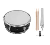 SHUAIGUO Tambour de 12 pouces avec baguettes, bandoulière e tambour, instrument de percussion pour étudiants débutants, caisse claire de marche, ensemble de caisse claire portable