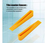 SHUAIGUO Tiles de Niveau de Nivellement les Coins, 100pcs Espaceurs Niveleur Carreaux Réutilisables, Outil Carrelage Efficace pour les Murs et Planchers, Construction Rapide et Précise