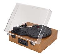 SHUAIGUO Tourne-disque 3 vitesses rétro avec stylet rubis pour musique