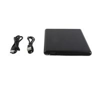 SHUAIGUO USB3.0 External Drive Portable Optical Drive for and iOS Black