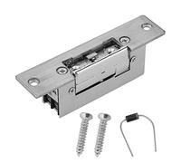 SHUAIGUO Verrouillage de Porte de Frappe électrique à étroite Réglable, Acier Inoxydable, Mode Déverrouillage Double, Contrôle d'accès à Haute sécurité pour les Portes Bureau, Maison et Ignifuges