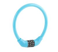 SHUAIGUO Verrouillage des Câbles de Vélo à 4 Chiffres à Haute sécurité, Alliage Zinc et ABS, Imperméable, épreuve Poussière, Antivol pour le Vélo l'extérieur (Bleu)