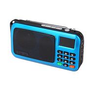 SHUAIGUO W405 FM Radio numérique portable USB Câble ordinateur Haut-parleur HiFi Récepteur stéréo W/lampe de poche Affichage LED Prise en charge TF Musique