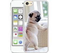 SHUAIJA Chien Carlin Blanc Coque pour iPod Touch 6
