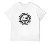 SHUANG YUE Japan Pro Wrestling Njpw Logo Martial Arts Men's T Shirt Size S-3Xl Men T-Shirt WhiteXXL