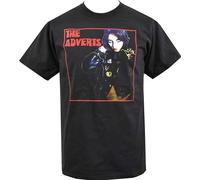 SHUANG YUE Mens Punk T-Shirt Gaye Advert Electric Circus Gig Flyer The Adverts 1977 T-Shirt Black XL