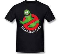 SHUANG YUE Mr Pickles Men's Graphic Cotton Short Sleeve t-Shirt T-Shirt Black L