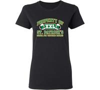 SHUANG YUE Property of St Patricks Saint Paddy St Patricks Day Womens Shirt T-Shirt Black 3XL