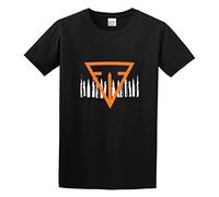 SHUANG YUE Tikka Ammo Tikka Cartridges Trend Nightclub Round Neck Young Music Festival T-Shirt Black 3XL
