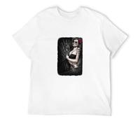 SHUANGJIEPAPER Dead Love T-Shirt T-Shirt WhiteL