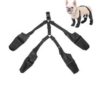 Shuangliao Bottes À Bretelles pour Chien - Pantalon Réglable | Protection des Pattes avec Sangle Auxiliaire | pour Chiens De Petite Et Moyenne Taille