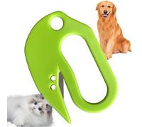 Shuangliao Coupe Noeud Chat Poil Long, Peigne D'épilation Pour Chiens Et Chats, Peigne À Nœud Ouvert Pour Animal, Peigne Démêlant Pour Chiens, Outil De Toilettage Pour Poils Longs Et Bouclés