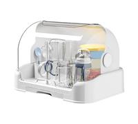 Shuangliao Rangement De Support De Séchage De Biberon, Support De Biberon pour Bébé avec Égouttoir, Boîte De Rangement pour Biberon, Egouttoir Biberon Bebe avec Couvercle, pour Bébé Bouteilles