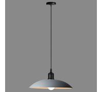 SHUANGZ Abat-jour Raffiné, Suspension Moderne En Métal Blanc Mat, Lustre De Style Scandinave Pour Salle À Manger, Restaurant, Salle De Bain, Suspension Décorative Pour La Maison