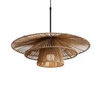SHUANGZ Abat-jour Unique À 3 Couches En Corde De Chanvre, Luminaires Suspendus
