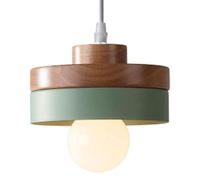 SHUANGZ Luminaire Suspendu E27 Élégance Moderne Abat-Jour Design Couleur Vintage Lustres Suspendus Au Plafond Industriels Lampe Suspendue Réglable en Métal, Décor De Ferme pour Les Restaurants