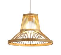 SHUANGZ Luminaires Suspendus En Osier De Bois Pour Restaurants