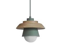 SHUANGZ Petite Lampe À Suspension De Chevet, Lustres Macarons Plafonnier Suspendu De Décoration Luminaire Suspendu Au Plafond E26 Loft Bar Lampe Suspendue Au-Dessus De L'évier du Milieu du Siècle