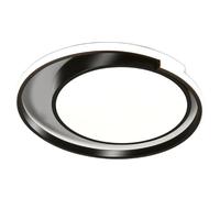SHUANGZ Plafonnier Circulaire, Design Minimaliste Moderne Luminaires De Salon Plafonnier LED Nordique pour Chambre À Coucher 3 Lumières À Couleurs Changeantes Éclairage Décoratif Discret