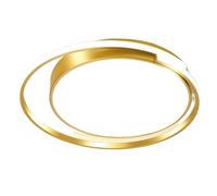 SHUANGZ Plafonnier Circulaire, Design Minimaliste Moderne Luminaires De Salon Plafonnier LED Nordique pour Chambre À Coucher 3 Lumières À Couleurs Changeantes Éclairage Décoratif Discret
