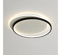 SHUANGZ Plafonnier De Mode Nordique Moderne Plafonnier LED À Éclairage Latéral Abat-Jour Acrylique Fer Décoration Luminaire Encastré pour Escalier Couloir Porche Cuisine