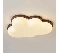 SHUANGZ Plafonnier Encastré À LED De Style Japonais Lampe Plate Unique Cloud Design Plafonnier LED Décoration en Bois Éclairage Luminaires De Cuisine Montage Au Plafond Lumières LED Lumineuses
