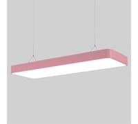 SHUANGZ Plafonnier Encastré Haut Suspension Minimaliste Rose Pour Salon, Lustre LED Plafonnier LED Pour Salle À Manger/entrée