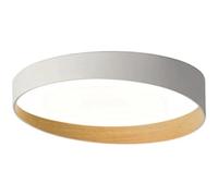 SHUANGZ Plafonnier LED Encastré Luminaire Finition Métal 15,7 Pouces 30 W Ultra-Mince, Variateur Tricolore Plafonnier avec Abat-Jour en Acrylique pour Éclairage De Chambre/Cuisine