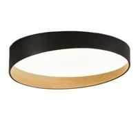 SHUANGZ Plafonnier LED Encastré Luminaire Finition Métal 15,7 Pouces 30 W Ultra-Mince, Variateur Tricolore Plafonnier avec Abat-Jour en Acrylique pour Éclairage De Chambre/Cuisine