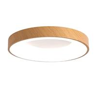 SHUANGZ Plafonnier LED Nordique en Métal Éclairage Latéral Rond Plafonnier LED avec Abat-Jour en Acrylique Plafonnier Intérieur Moderne pour Chambre À Coucher, Entrée, Couloir