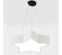 SHUANGZ Plafonnier LED Suspendu Pour École Maternelle 6000K Kit D'éclairage LED En Forme D'étoile Pour Plafond Encastré 60 Cm Éclairage Intégré Luminaire Orientable Pour Îlot De Cuisine, Bureau