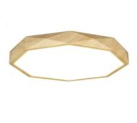 SHUANGZ Plafonnier Moderne Ultra-mince Lampes De Plafond LED En Métal Imitation Bois Luminaire Encastré À Intensité Variable Pour Chambre, Chambre D'enfant, Cuisine, Salle À Manger,