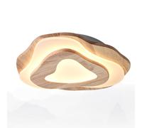 SHUANGZ Plafonnier Multicouche Discret 29 W Filaire Lampe De Plafond LED Élégante En Bois Et Acrylique Chambres, Bureaux, Salons, Salles À Manger Modernes Et Minimalistes