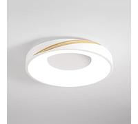 SHUANGZ Plafonnier Nordique Décoration De Maison Appareil D'éclairage Plafond D'installation Intégrée Plafonnier LED Minimaliste Moderne À Économie D'énergie Panneau Lumineux Réglable 3 Couleurs