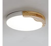 SHUANGZ Plafonnier Nordique Plafonnier LED Lumière Blanche Ultra-Mince 1,9 Pouces Économie D'énergie Luminaire Encastré Près des Luminaires De Plafond pour Chambre À Coucher, Bureau, Salon, Salle