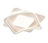 SHUANGZ Plafonniers LED Minimalistes Modernes Éclairage Latéral Sous Avant-toit, Luminaire Encastré Pour Buanderie, Couloir, Cuisine Design Carré, Éclairage À Intensité Variable, Économie D'énergie