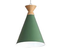 SHUANGZ Suspension D'élégance Moderne Abat-Jour en Bois Plafonnier Suspendu Macaron Decor E27 Base Luminaire Éclairage De Décoration De Chambre d'enfant De Bande Dessinée De Chevet