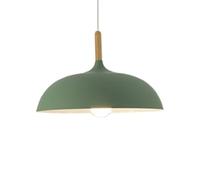 SHUANGZ Suspension Élégance Suspension À Poignée en Bois Lustre Abat-Jour en Métal Luminaire Suspendu pour Lampes Nordiques De Magasin De Thé Au Lait De Café De Personnalité Créative