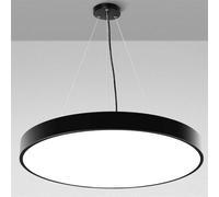 SHUANGZ Suspension Moderne De Style Industriel Pour Bureau - Plafonnier Intégré À 1 Lumière Pour Salle À Manger, Îlot De Cuisine, Salon, Chambre, Hall D'entrée