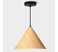 SHUANGZ Suspension Style Milieu Du Siècle Lampe Suspendue Industrielle En Métal Grainé, Douille Conique, Suspension De Style Danois Pour Salle À Manger, Cuisine, Bureau, Couloir, Sans Ampoule E26