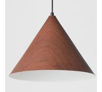 SHUANGZ Suspension Style Milieu Du Siècle Lampe Suspendue Industrielle En Métal Grainé, Douille Conique, Suspension De Style Danois Pour Salle À Manger, Cuisine, Bureau, Couloir, Sans Ampoule E26