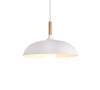 SHUANGZ Suspensions Modernes en Métal Luminaire Suspendu Industriel Suspension De Plafond en Bois Installation Semi-intégrée pour Îlot De Cuisine, Salle À Manger, Grange, Bar, Couloir