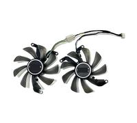 SHUAPOZ 2 pièces 85MM 4PIN RTX 3060 TH9215S2H-PAA01 Ventilateur de Refroidissement GPU pour Palit pour GeForce pour 3050 Dual 3060Ti pour Refroidisseur Carte vidéo