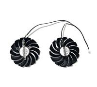 SHUAPOZ 2 pièces 95MM PLD10010S12HH Ventilateur de Refroidissement Carte Graphique pour MSI pour Radeon RX 5700XT 5600XT pour Gaming X GPU Refroidisseur